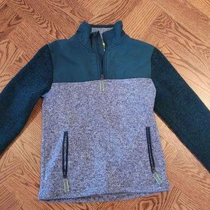 Kids Boden Fleece Half Zip Pull Over